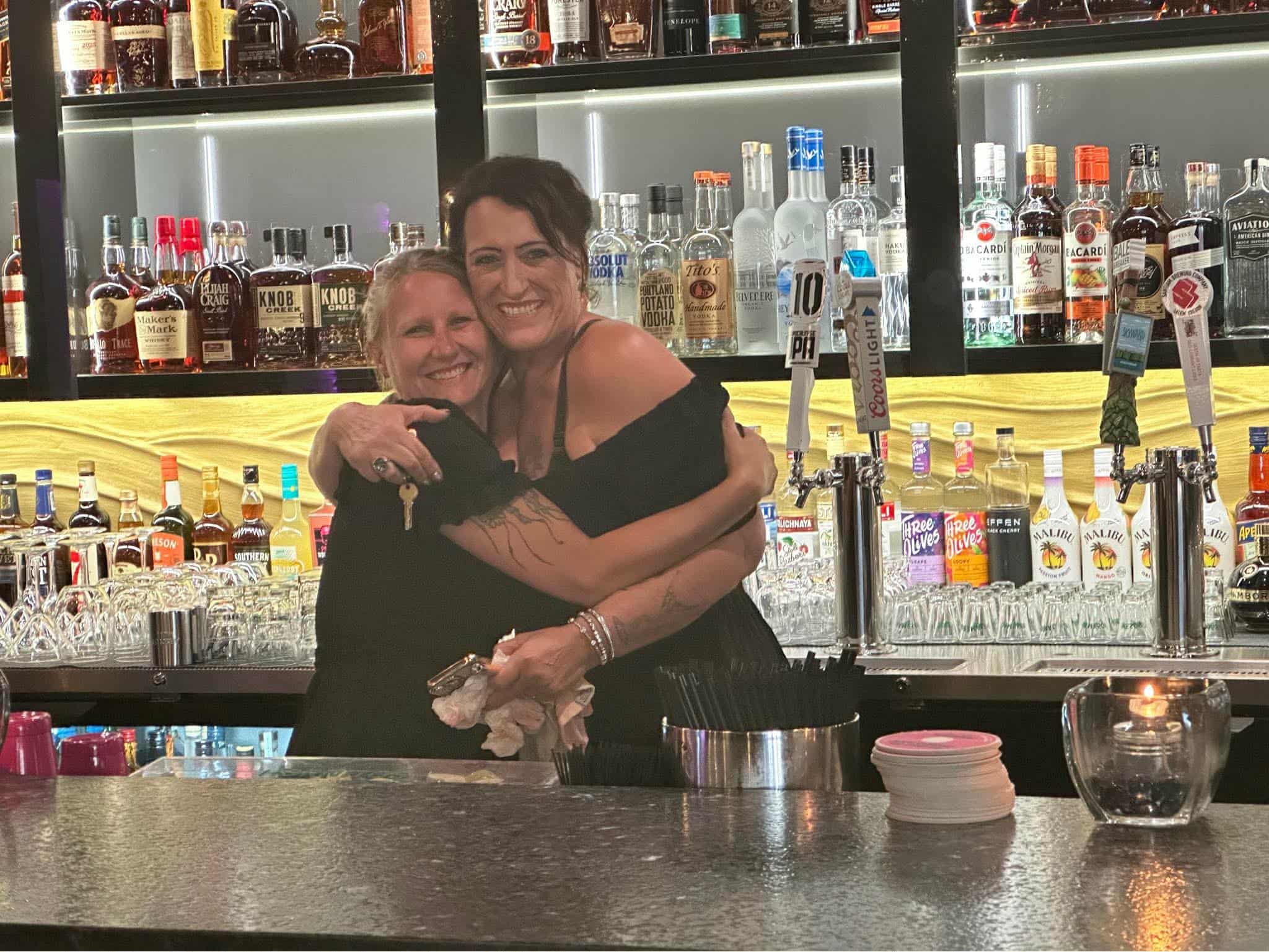 Inside The Pink Elephant bar in Salem, Oregon